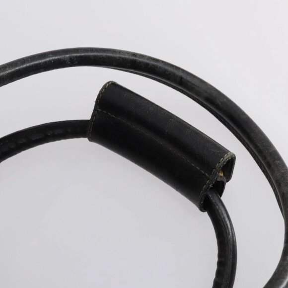 FENDI Zucca Canvas Boston Bag PVC Black Brown Auth 144233 - Picture 8 of 16